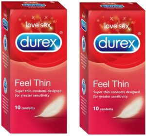 (Price Error) Flipkart Steal- Buy Durex Love Sex Feel Thin Condom (Set of 2, 20S) for Rs 132 only