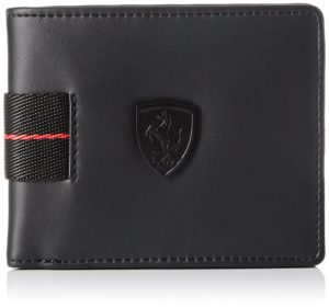 Puma Leather Black Men's Wallet (7452101) amazon