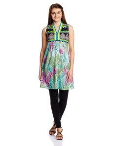 Rain and Rainbow Women's Kurta at Minimum 70% Off