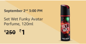 Set Wet Funky Avatar Perfume, 120ml