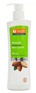 VLCC Almond Nourishing Body Lotion SPF 15, (350 ml)