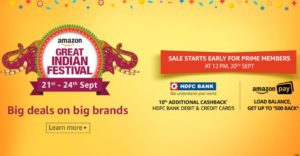 amazon great indian festival sale september 21 to 24 best deals and offers