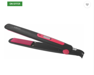 vega hair straighteners at 58% off