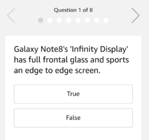win samsung galaxy note 8 amazon quiz all answers dealnloot 8th september