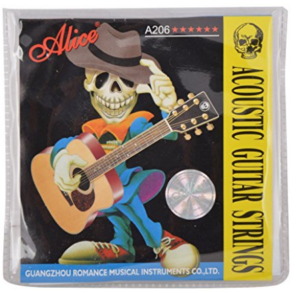 Alice A206 Phosphor Bronze Guitar Strings at rs.99