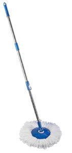 Amazon - Buy Gala Spin Mop Handle with Refill (White) at Rs 399 only