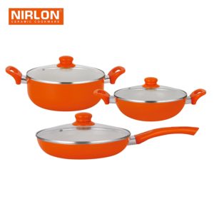 Amazon- Buy Nirlon Ceramic Cookware Set