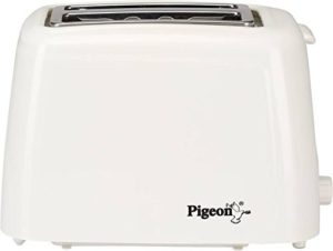 Amazon - Buy Pigeon 2-Slice Auto 750-Watt Pop-up Toaster (White) at Rs 699 only