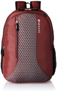 Amazon - Buy Safari 25 Ltrs Wine Casual Backpack (PYRAMID WINE) for Rs 598 only