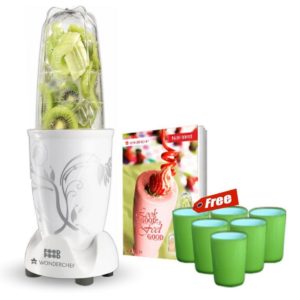 Amazon - Buy Wonderchef 400 Watt Nutri-Blend, White(Freebies may vary) at Rs 1999 only
