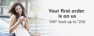 Amazon- Get 100% Cashback on Your first order with Beauty Services