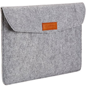 AmazonBasics 13-inch Felt Laptop Sleeve (Light Grey) at rs.599