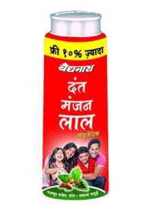Baidyanath Lal Dant Manjan - 200 g (Pack of 3) at rs.134