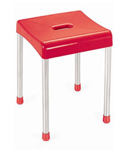 Cello Iris Stool (Red) at rs.325