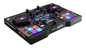 Hercules DJ DJControl Instinct P8 Dual-Deck DJ Controller, Black