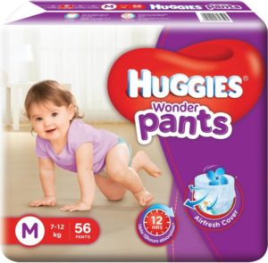 Flipkart- Buy Huggies Wonder Pants - M  (56 Pieces)
