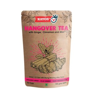 Kayos Hangover Tea – Ease Hangover Symptoms After Party (100 gms)