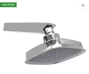 Klaxon Klaxon Ruby ABS Shower Head with Arm Shower Head at rs.235