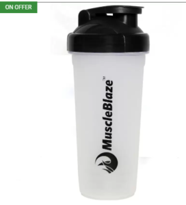MuscleBlaze Protein Shaker 650 ml Shaker at rs.125