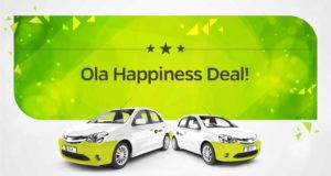 OLA cabs- Get Flat 100% off