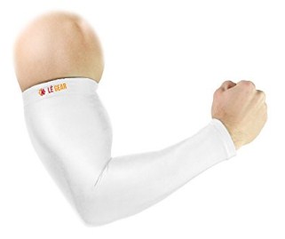 Le Gear LE-ASWHITE Arm Sleeves (White)