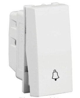 Havells Oro 10A One-Way Bell Push Switch