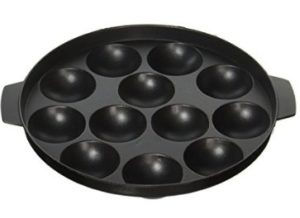 Tosaa Non-Stick 12 Cavity Appam Patra, 23cm