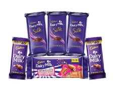 Cadbury Dairy Milk, Silk And Marvellous Variant Collection (6 Units Of 363G)