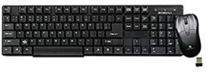Zebronics Wireless Keyboard and Mouse Companion 6 (Nano receiver in the mouse)