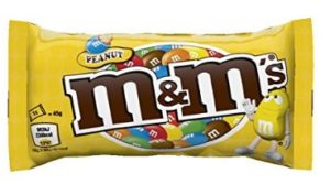 M&M’s Peanut Coated with Milk Chocolate, 45g