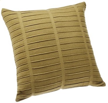 Blue Alcove Textured Cushion Cover - Yellow (SGCC-16-2)