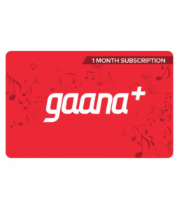 Snapdeal - Buy Gaana Gift Cards at flat 50% off