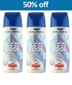 Snapdeal- Buy Park Avenue Act Cool Slush Deodorant