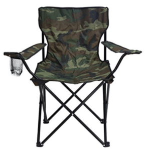 Story@Home Quad Portable Folding Camping Chair, Camouflage Green at rs.999
