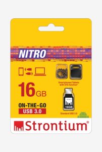 Strontium 16 GB Nitro OTG USB3.0 (Black)