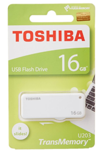 Toshiba 16GB USB Flash Drive at rs.329