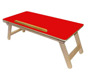 Wood-O-Plast TAB16N Multipurpose Table (Matte Finish, Red)  at rs.372