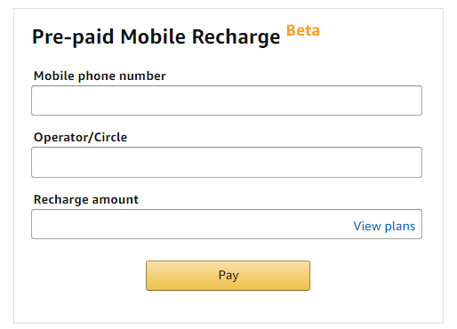 amazon jio recharge