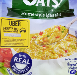 quaker oats uber