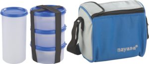 Amazon- Buy Nayasa Nebula Plastic Lunch Box