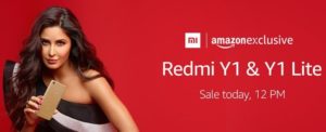 Amazon Buy Redmi Y1 and Redmi Y1 Lite from Rs 6999