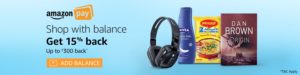 Amazon- Shop with Amazon Pay balance