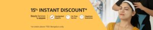 (Bangalore Only) Amazon Beauty Service - Get 100% Cashback on First Order + Other Offers amazon beauty service bangaluru