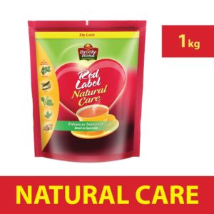 Brooke Bond Red Label Natural Care Tea, 1 kg Rs 288 only amazon
