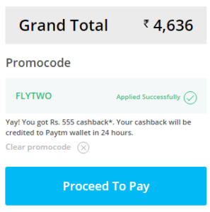 FLYTWO paytm