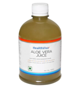 HealthViva Aloe Vera Juice 500 ml at rs.120