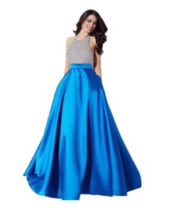 Loot Amazon - Buy Royal Export Women's Satin Party Wear Gown worth Rs 4999 at just Rs 299 only