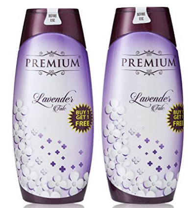 Premium Lavender Talc - 600gm (B1G1) at Rs.113