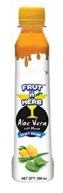 FrutnHerb Fruit Juice, Aloevera and Mango, 6x250ml