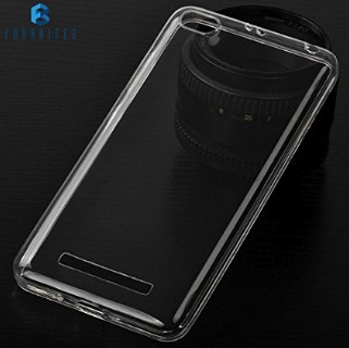 FOUR BITES Redmi 4A 1.2 mm Thin Silicone TPU Transparent Premium Clear Full Protection Exclusive Soft Back Case Cover For Xiaomi Mi Redmi 4A